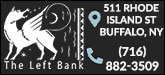 The Left Bank Sponsorship Banner